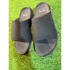 Reef Men's Cruiser Slide Slide Sandal Black Bottle Opener Soles